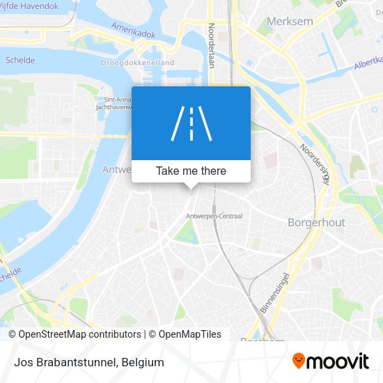 Jos Brabantstunnel plan