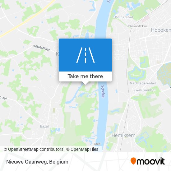 Nieuwe Gaanweg map