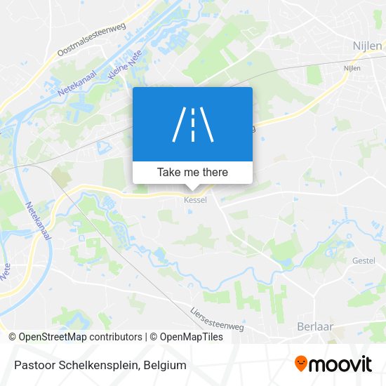 Pastoor Schelkensplein map