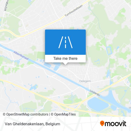Van Gheldenakenlaan plan