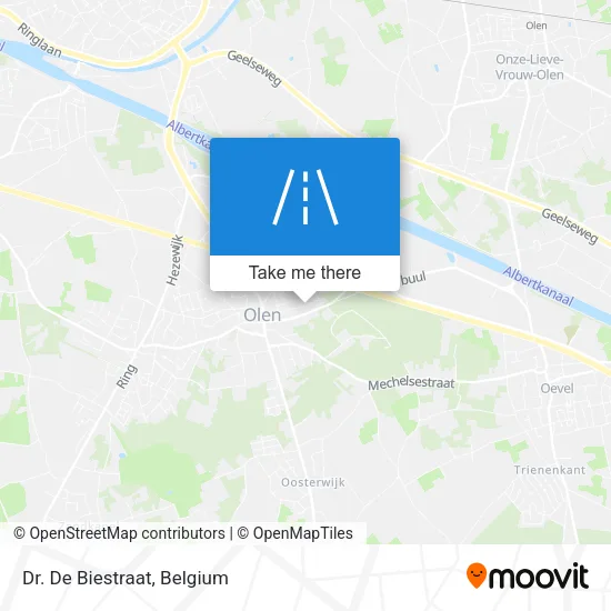 Dr. De Biestraat map