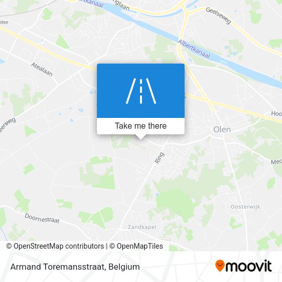 Armand Toremansstraat map