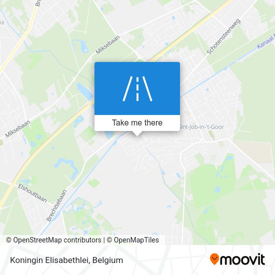 Koningin Elisabethlei plan