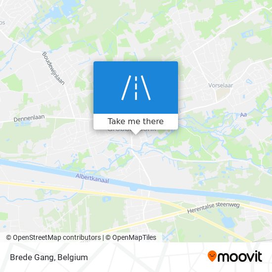 Brede Gang map