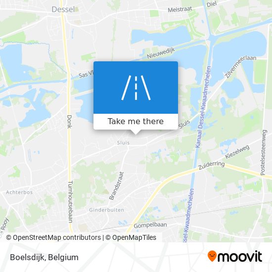 Boelsdijk map