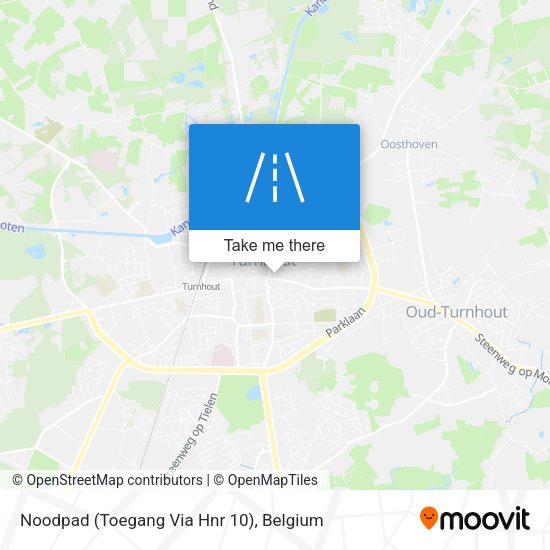 Noodpad (Toegang Via Hnr 10) map