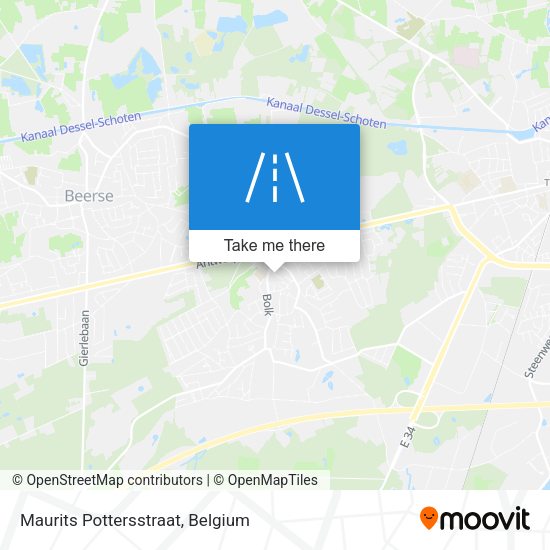 Maurits Pottersstraat plan