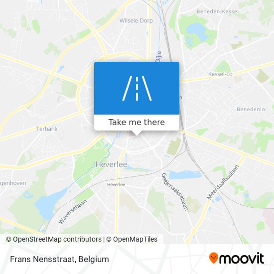 Frans Nensstraat map