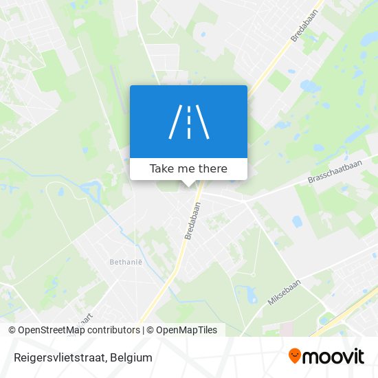 Reigersvlietstraat plan