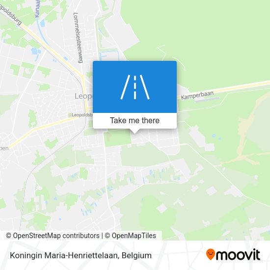 Koningin Maria-Henriettelaan plan