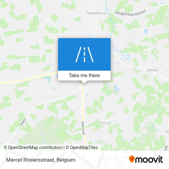 Marcel Rosiersstraat map