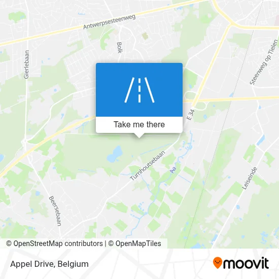 Appel Drive map