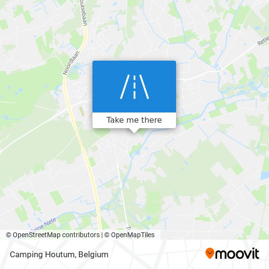 Camping Houtum map