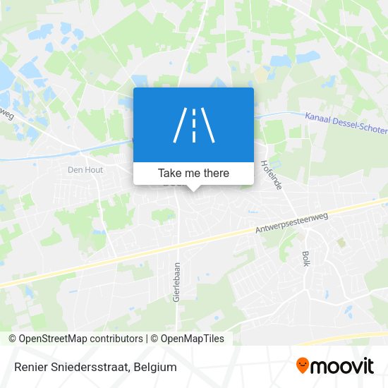 Renier Sniedersstraat map