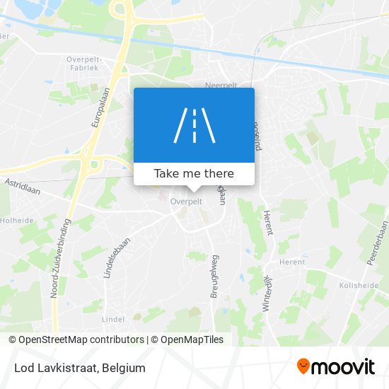 Lod Lavkistraat map