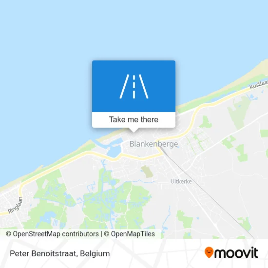 Peter Benoitstraat map