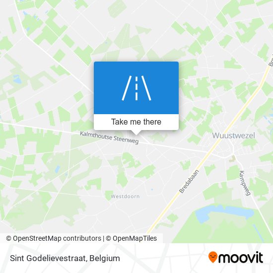 Sint Godelievestraat map