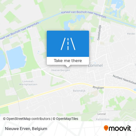 Nieuwe Erven map