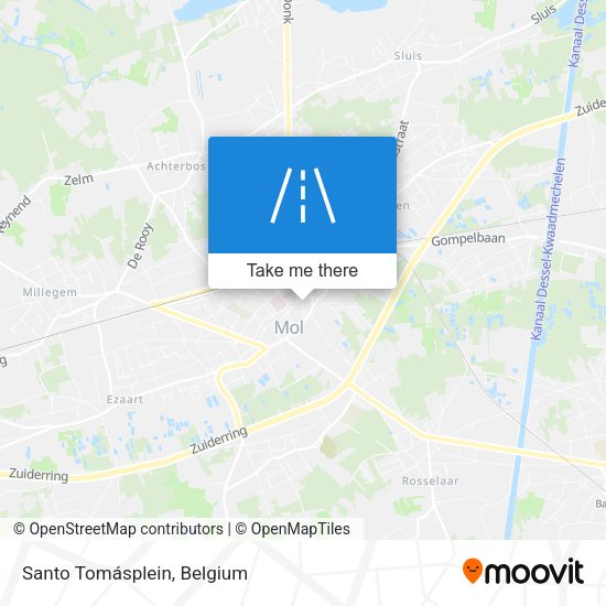 Santo Tomásplein plan