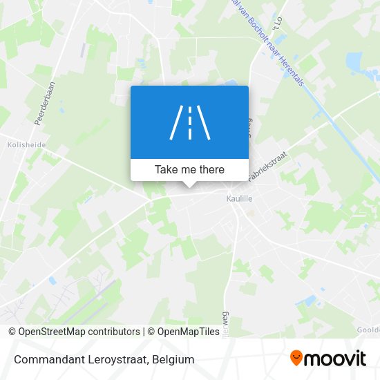 Commandant Leroystraat map
