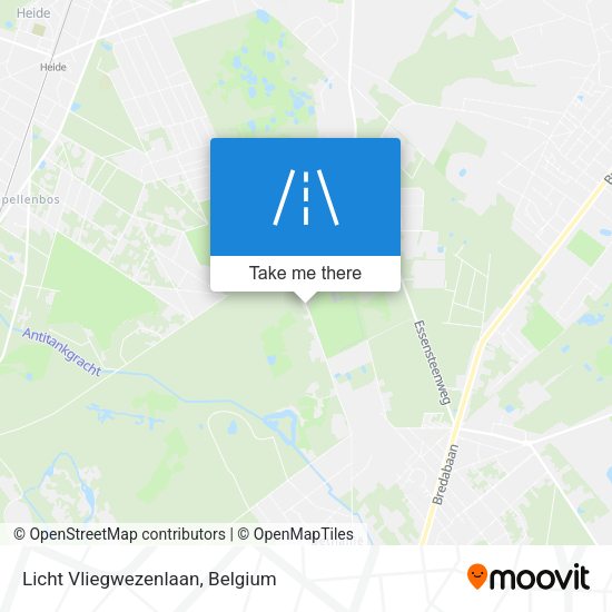 Licht Vliegwezenlaan plan