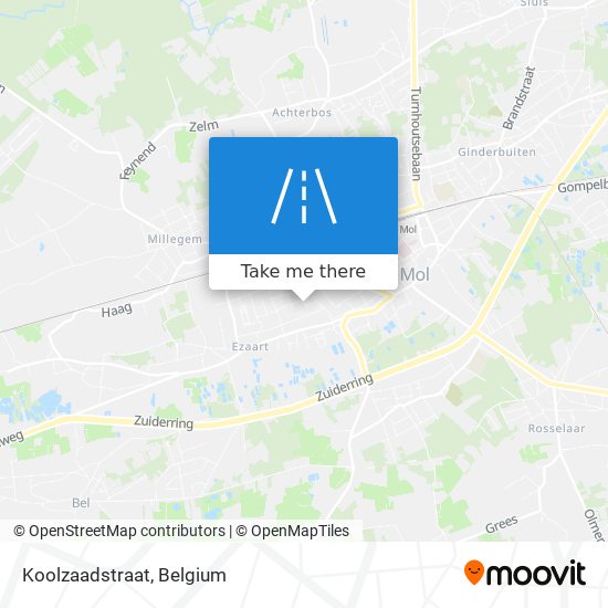 Koolzaadstraat map