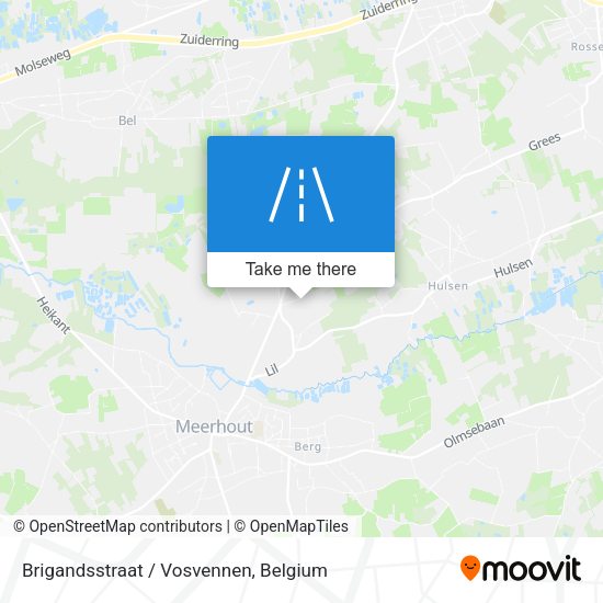 Brigandsstraat / Vosvennen map