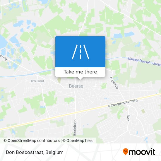 Don Boscostraat map