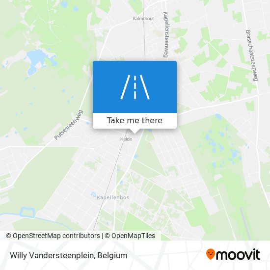 Willy Vandersteenplein map