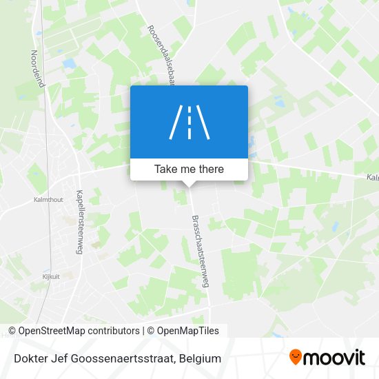 Dokter Jef Goossenaertsstraat map