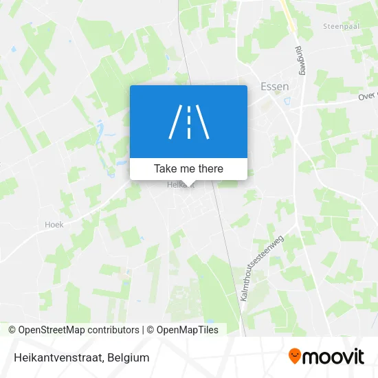 Heikantvenstraat map