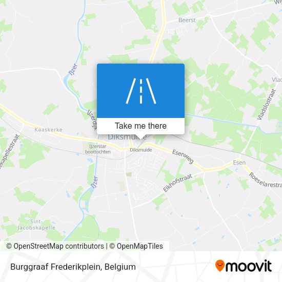 Burggraaf Frederikplein map