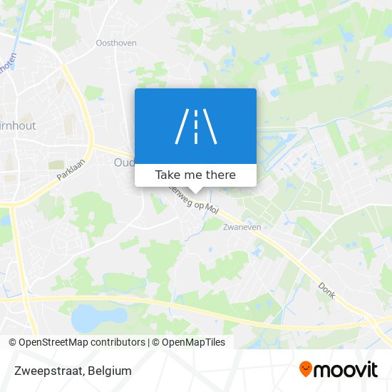 Zweepstraat map