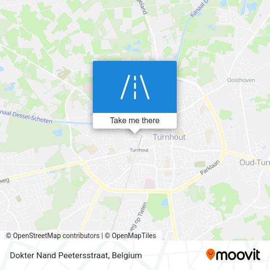 Dokter Nand Peetersstraat map