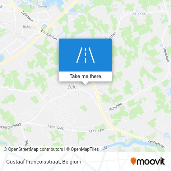Gustaaf Françoisstraat map