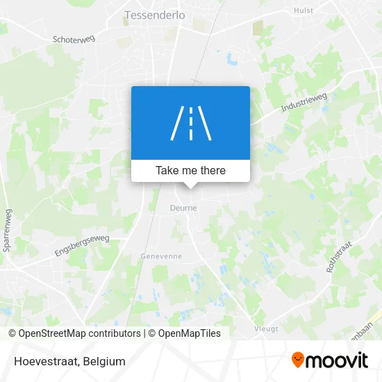 Hoevestraat map