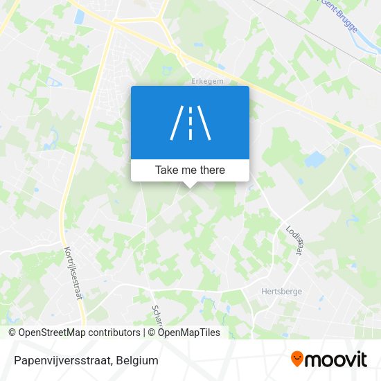 Papenvijversstraat plan