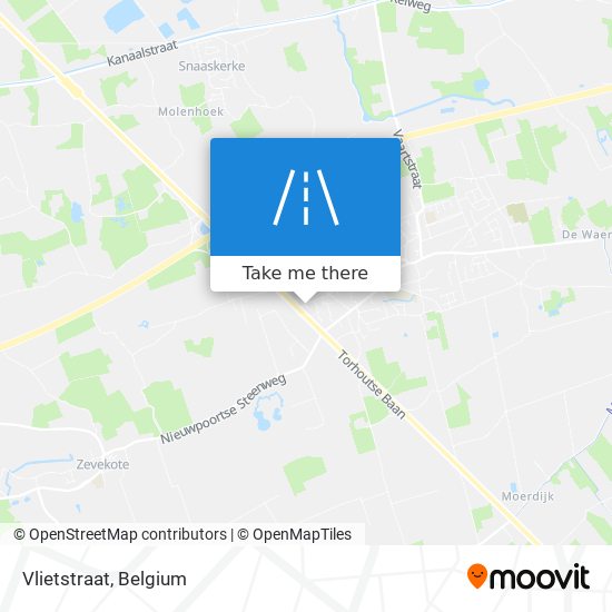 Vlietstraat map