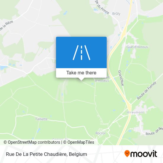Rue De La Petite Chaudière map