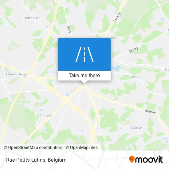Rue Petits-Lutins map