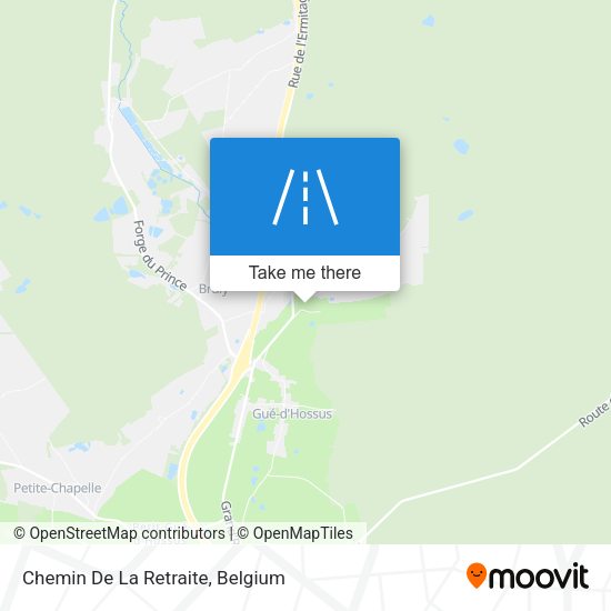 Chemin De La Retraite map