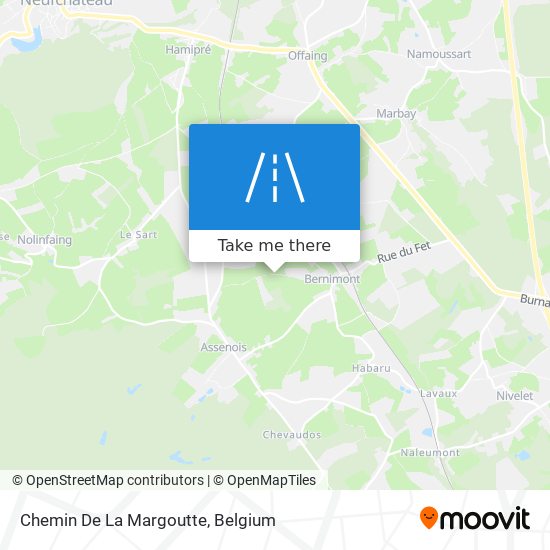 Chemin De La Margoutte plan