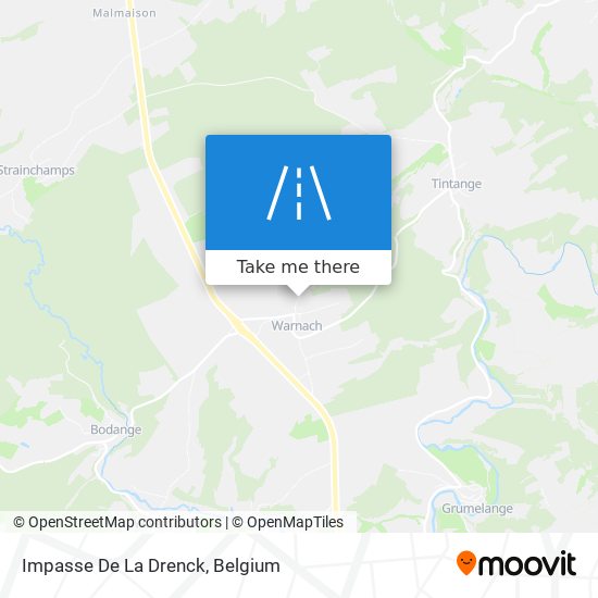 Impasse De La Drenck map
