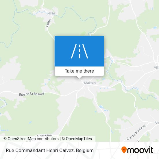 Rue Commandant Henri Calvez map