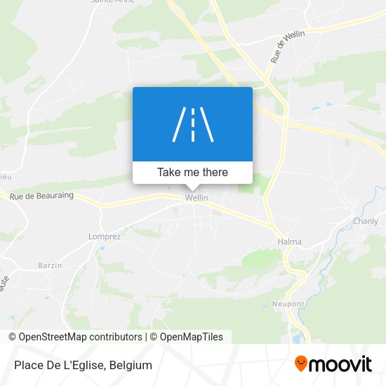 Place De L'Eglise plan