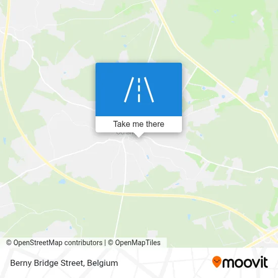 Berny Bridge Street map