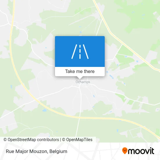 Major Mouzon Street map