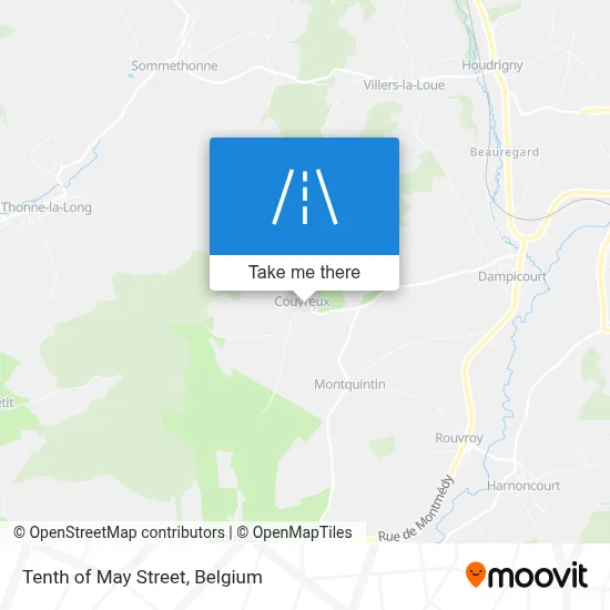 Tenth of May Street map