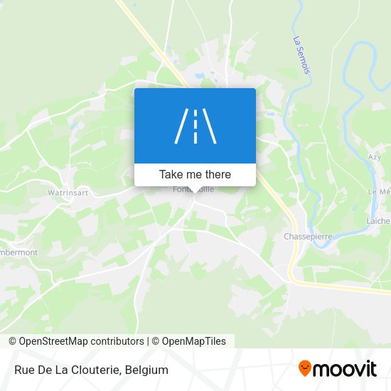 Rue De La Clouterie plan