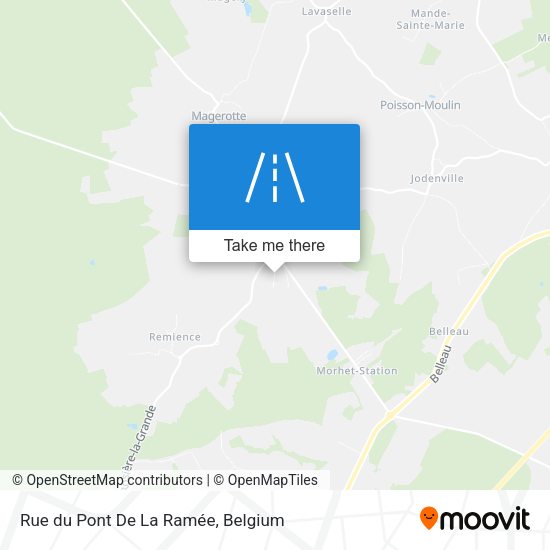 Rue du Pont De La Ramée map